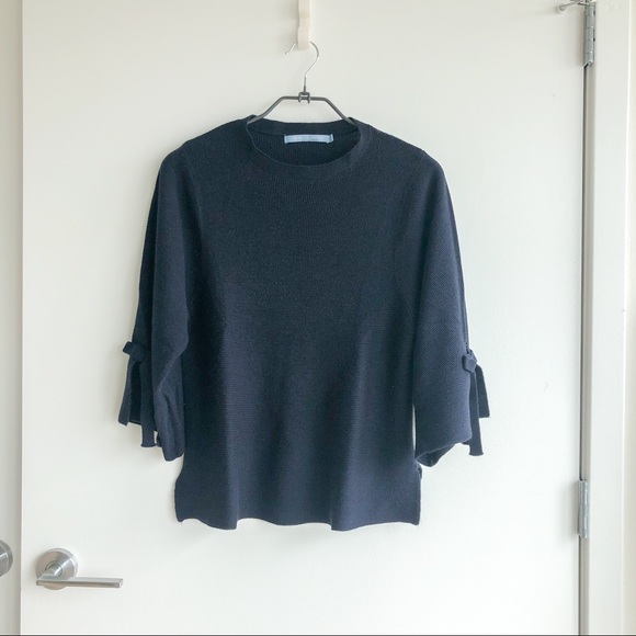 Michele Nicole knit dark blue sweater